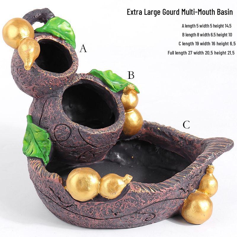 Extra-Large Hanging Succulent Pot: Multi-Diameter Micro-Landscape Decoration