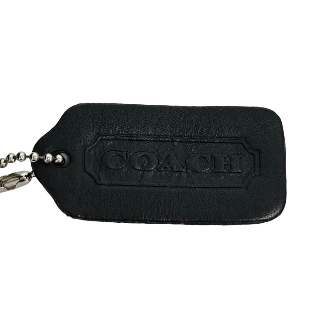 COACH Old Coach 9131 Shoulder Bag black Women used