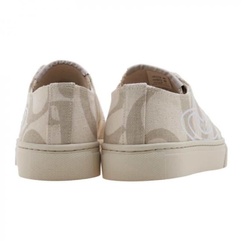 Vivienne Westwood Damen Orb Print Canvas Sneaker 75020005w W00jw P203