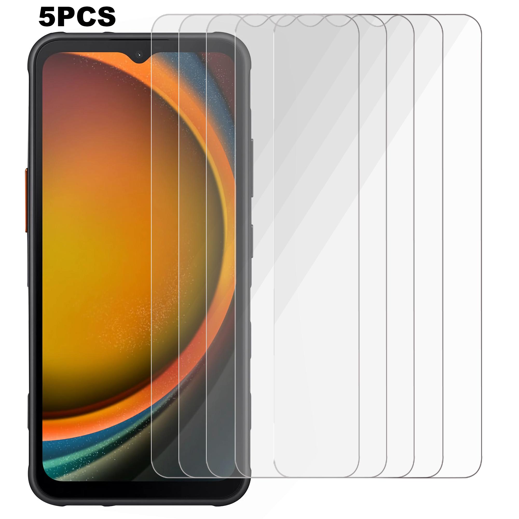 

5Pcs For Samsung Galaxy XCover7 Pro Front Screen Protector 0.3mm 2.5D Tempered Glass Clear Film Type A