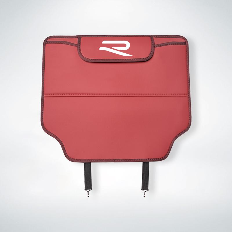 Car Seat Back Anti-Kick Mat Protector Pad Cover For VW GTI Polo Golf MK6 MK7MK8 Passat B6 B7 B8 Tiguan CC T-ROC Jetta Tire Valve
