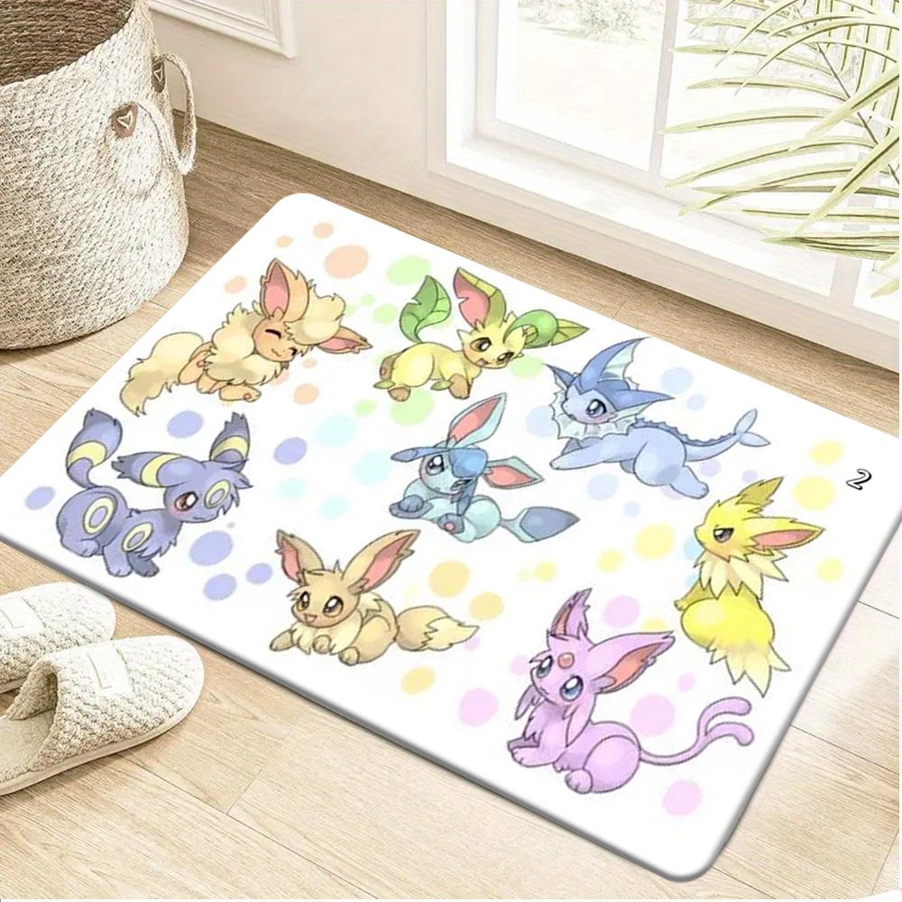 

Pokemon Ash and Pikachu Pokeball Adventure Print Non-Slip Doormat, Absorbent Floor Mat for Home Decor 40cm x 60cm
