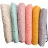 New Pleated Polka Dot Hijab Scarf Women Shimmer Ripple Shawls Muslim Glitter Shawl Wraps Stretchy Headband Scarves Soft Pashmina