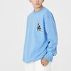 New MLB Sweatshirt Unisex Light Blue 3AMTI0126-07BLL