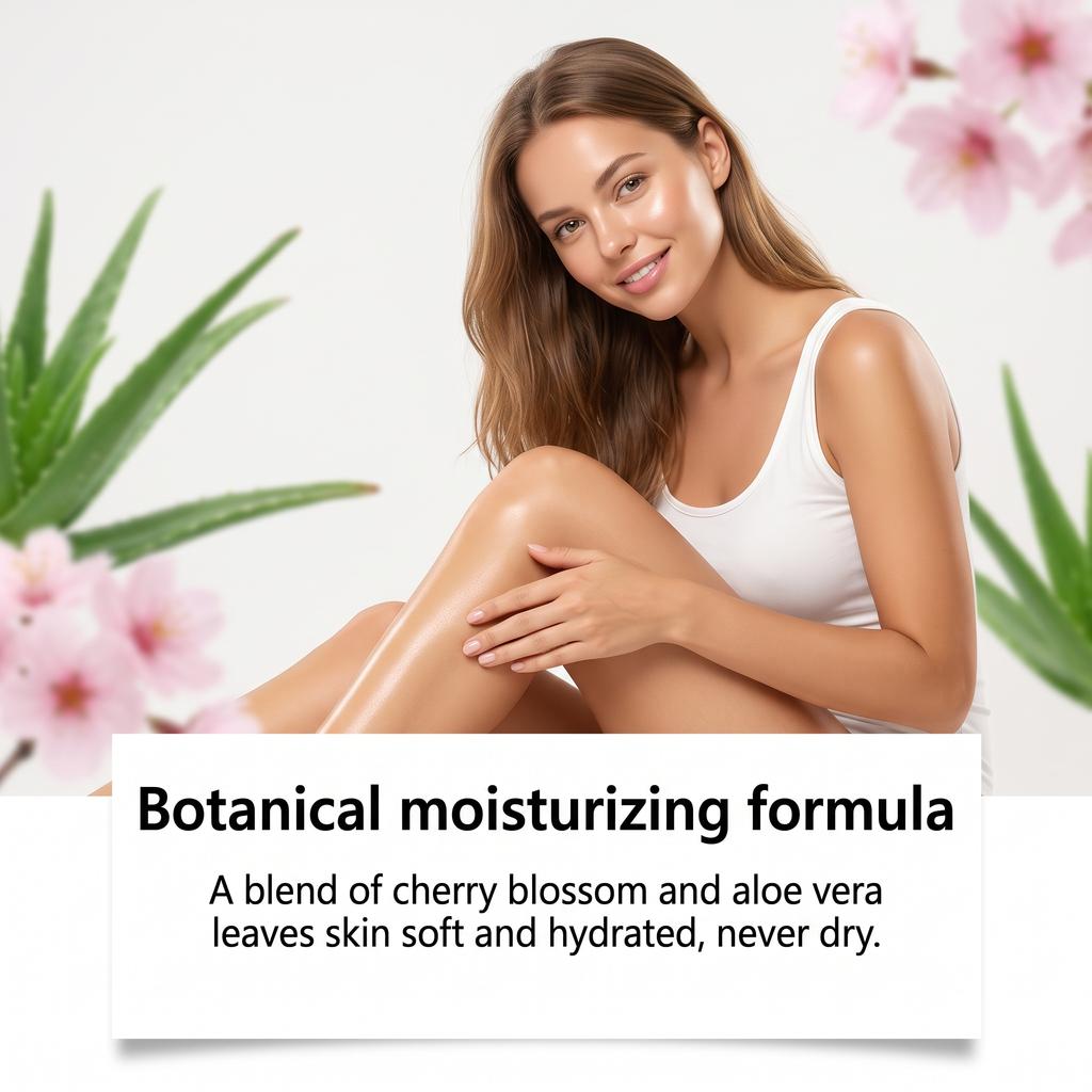 Gentle and skin-friendly hair removal cream, convenient to use, plant-based moisturizing, mild and non-irritating, for smooth skin