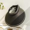 Big brim sun hat summer UV protection sun protection hat empty top hat women's sun hat straw hat collection