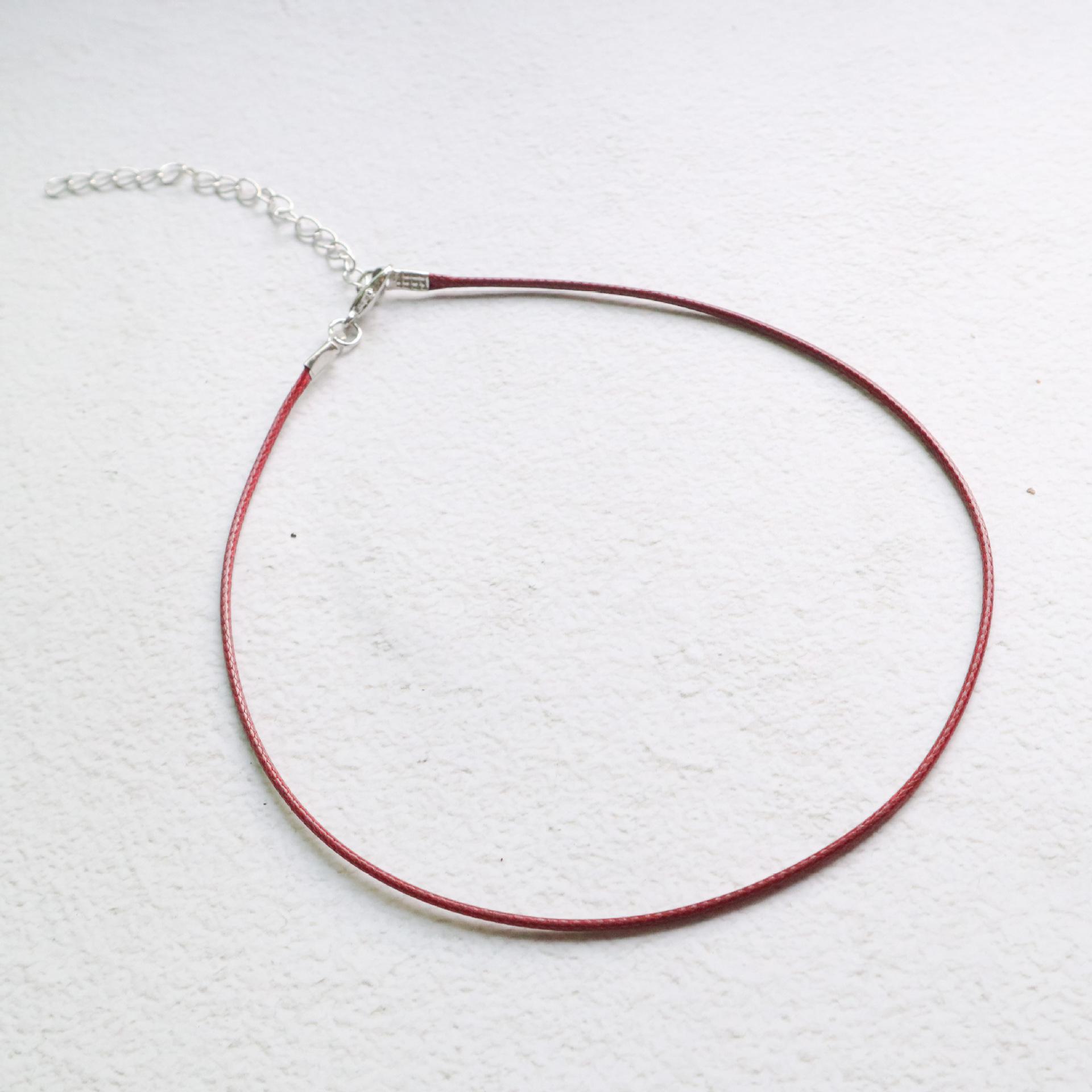 Минималистичное черное и красное бархатное колье-чокер для женщин