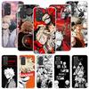 My Hero MHA Bakugou Katsuki Phone Case For Xiaomi Redmi Note 15 14 13 12S 12 Pro Plus 11S 11E 11 11T 10S 10 Art Soft Pattern Cov