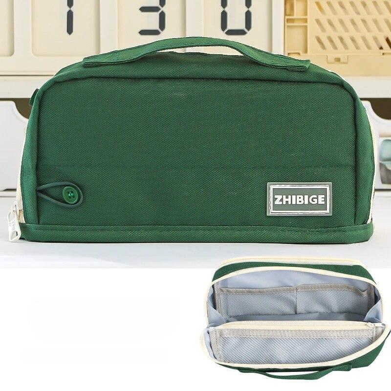 Large Capacity Pencil Case With Multiple Layers of Classified Storage Convenient for Carrying Traveling and Outdoor Storage