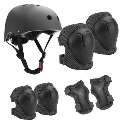 Set di Protezioni per Pattinaggio a Rotelle per Bambini - Casco e Protezioni 7 pezzi