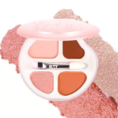 ROMANTIC BEAUTY - 4 Color Eyeshadow - Peach