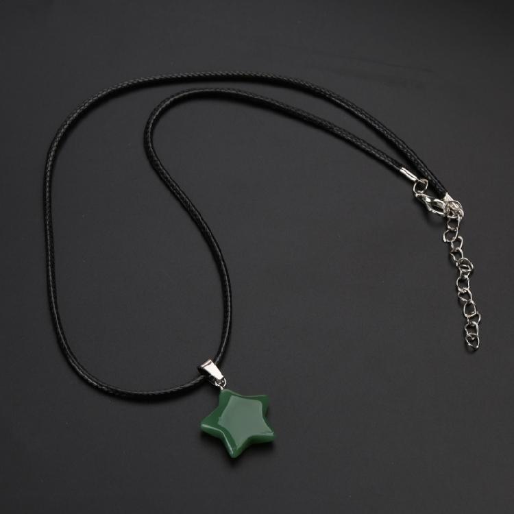 Natural Stone Star Aesthetic Necklace Fashion Simple Clavicle Chain Women Girls