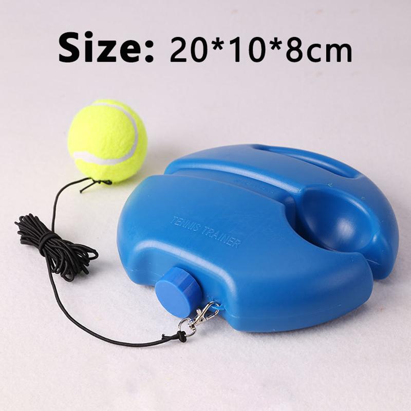 Training Primary Tool Exercise Tennis Ball Self-study Rebound Ball Single Player Tennis Training Base Tennis Trainer With Rope