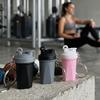 Shaker Cup Keychain Portable 3D Printed Workout Keychain with Metal Ring Bags Gym Backpack Pendant Mini Fitness Accessory