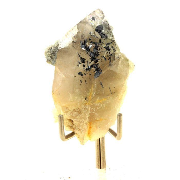 Pierres et Minéraux. Hematite + Quartz. 92.0 ct. Clot, Saint Christophe-en-Oisans, France.