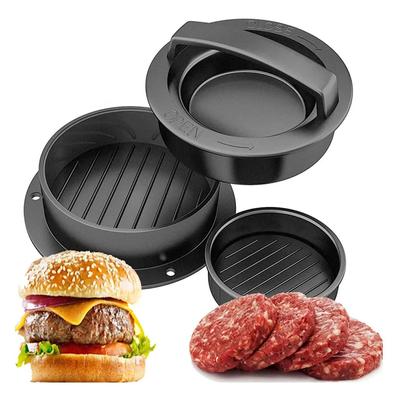 ABS Hamburger Maker prasa do hamburgerów okrągły kształt nieprzywierające kotlety szefa kuchni hamburger mięso wołowe grill prasa do burgerów Patty Maker Mold