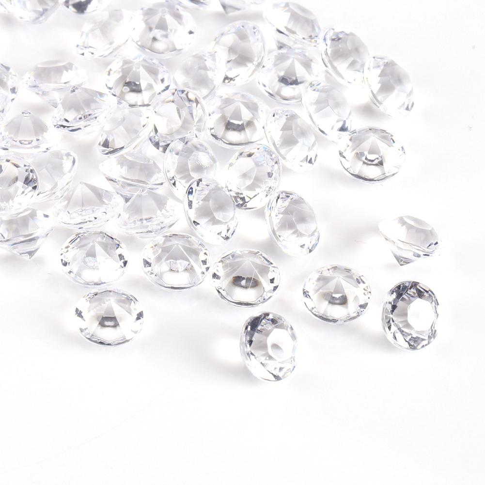 

500PcsCelsiusBag 8mm Acrylic Beads Vase Filler Wedding Party Decor Ornament Accessory Transparent