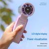 Portable High-Speed Mini Handheld Fan with Ice Pack and Foldable Design