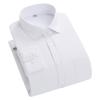 Winter New Men's Velvet Shirt Long-sleeved Solid Color Business Shirt Professional Dress Non-ironing Shirt Men's Shirt