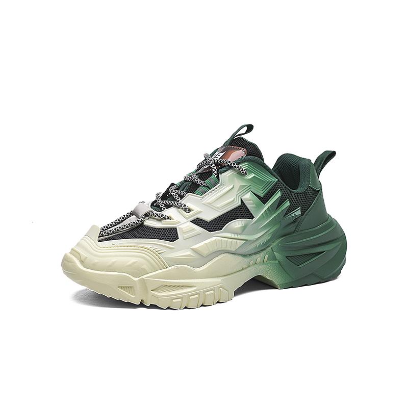 

Панк Мужская повседневная обувь Новые кроссовки Мужские 2024 Массивные кроссовки для ходьбы Трендовые кроссовки для бега Баскетбол Уличные удобные 45 зелёный