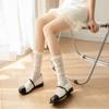Womens Calf Socks, Sweet Girl Lace Ruffle Knee Socks Fashion Ladies Girl Princess Mesh Socks Japanese Stockings