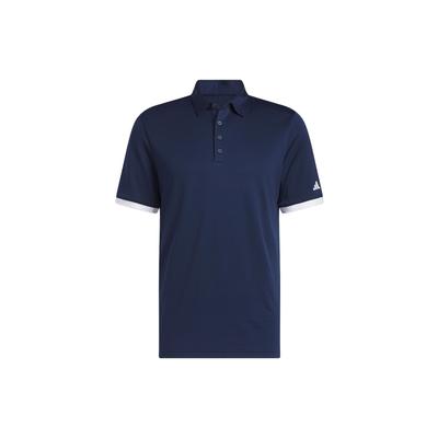 Logo Short Sleeve Polo Shirt Men Tops Navy-Blue HS1134