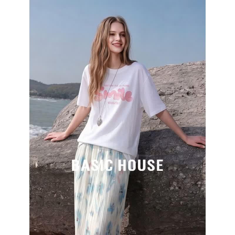 Basic House Women s Short Sleeve T-Shirt 2XL