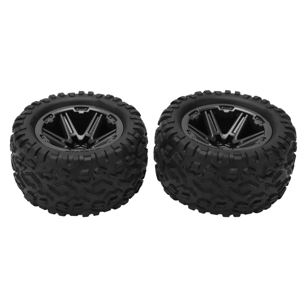 2pcs Remote Control Car Rubber Tyres with Hex Adapter for 1 8 1 10 High Speed Off Road Car Series