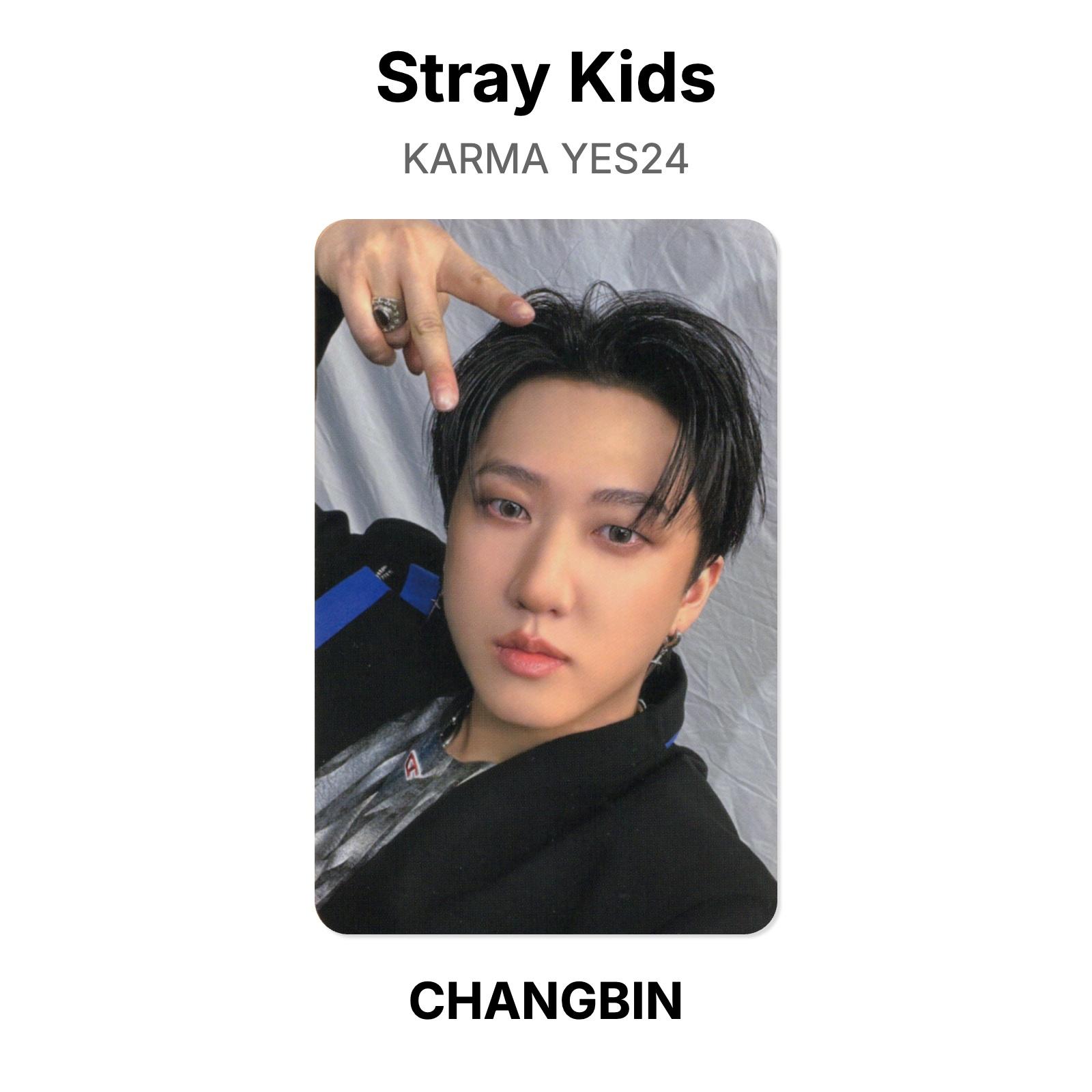Stray Kids KARMA YES24 Official Photocard CHANGBIN