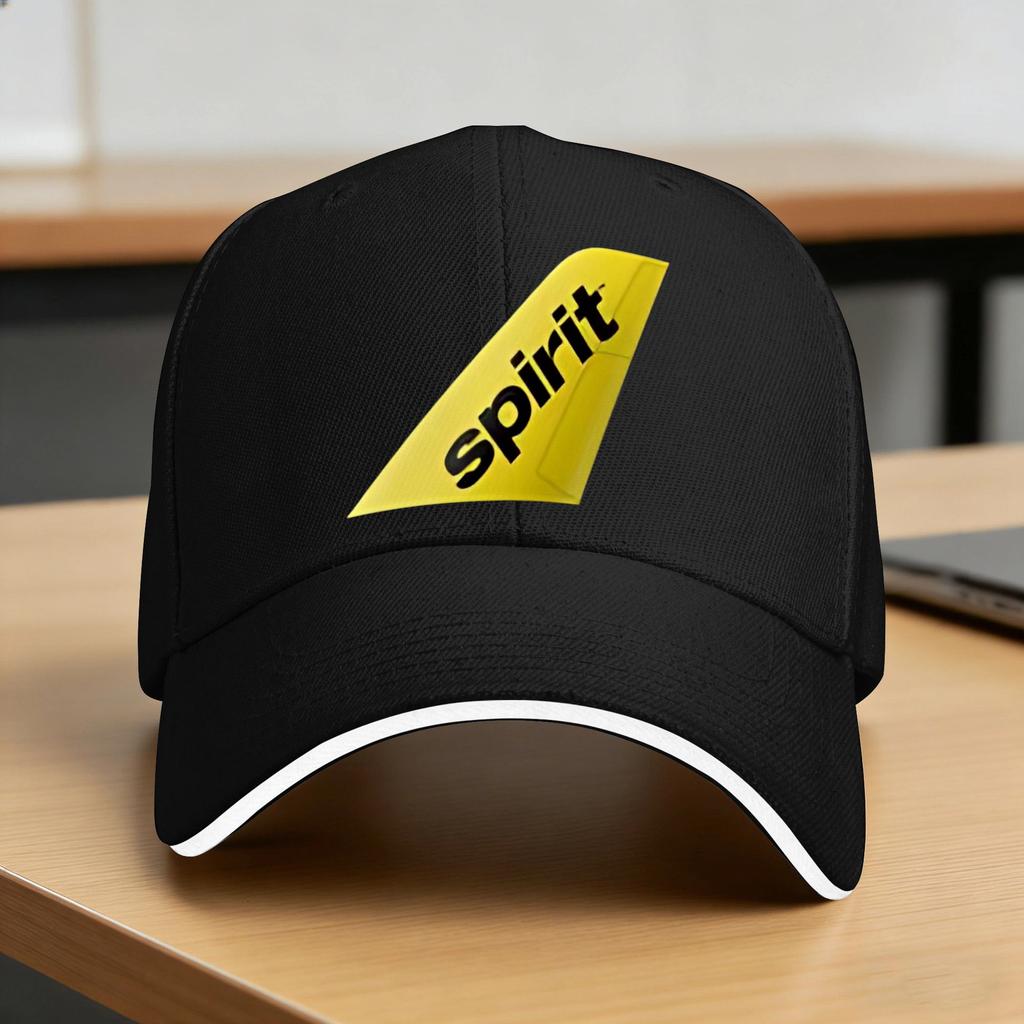 Spirit Airlines Sun Baseball Cap  Summer Y2K Funny Hip Hop Hats For Men Adult Tennis Skate Baseball Caps