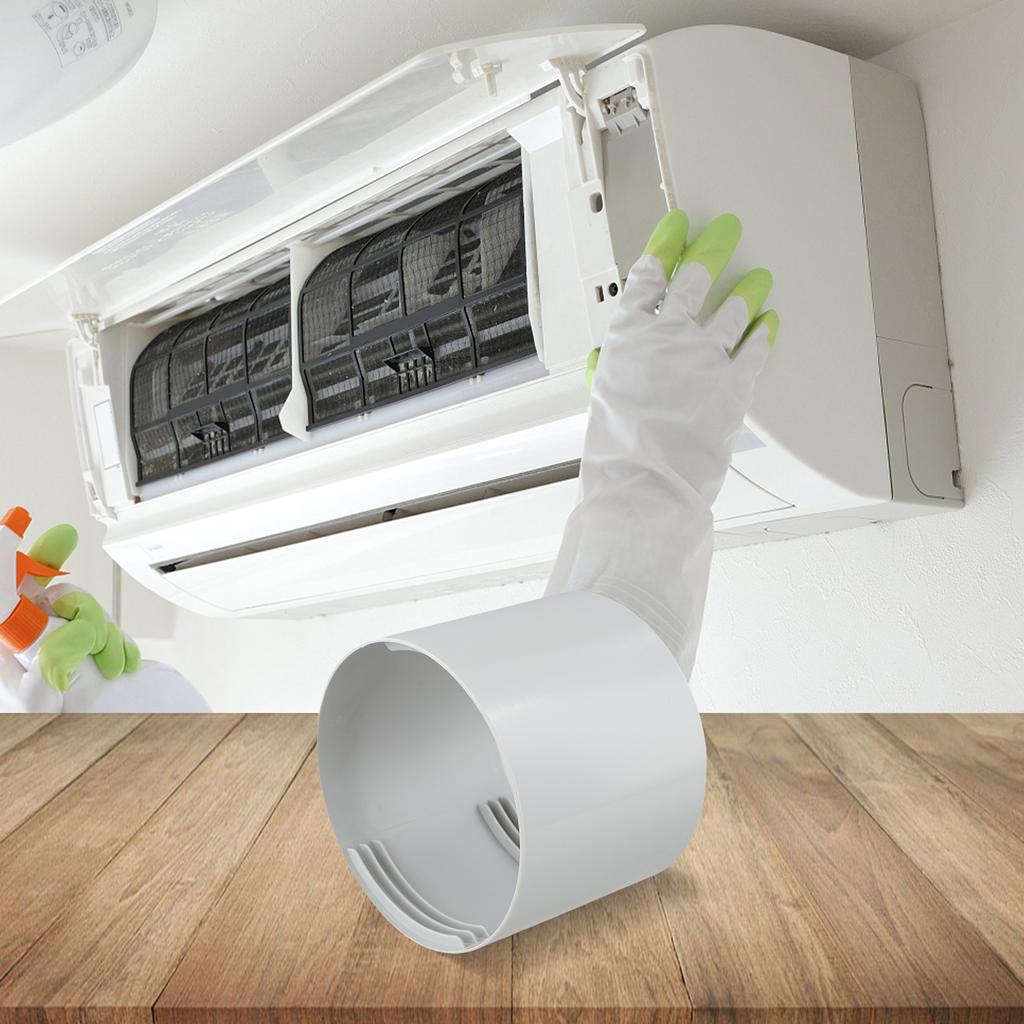 1pc Air Conditioner Exhaust Hose Connector Portable 100/130/150mm Exhaust Hose Coupler Connector Air Conditioner Exhaust Adapter