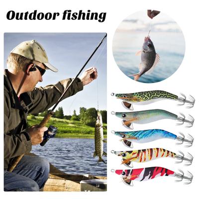 9CM/7G Kreveta so svietiacim efektom s hákom na sépiu Realistická Bionická Umelá Návnada Slanovodná