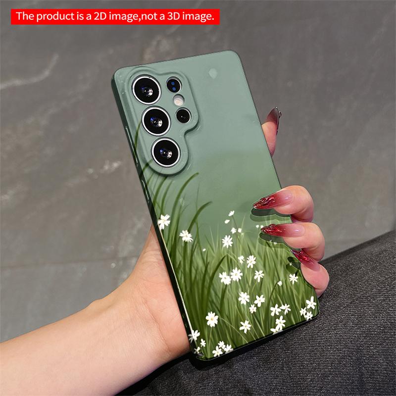 2DFlat Samsung phone case Floral Garden Phone Case Applicable to Galaxy S23 S24 S25ULTRA S26 A12 A14 A15 A16 A54 A55