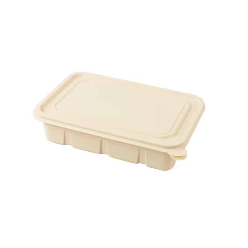 Biodegradable Square Corn Starch Disposable Food Containers