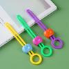 Elastic Bag Mouth Sealing Ties Silicone Fresh-keeping Bag Clips Portable Sealer Clip  Kitchen