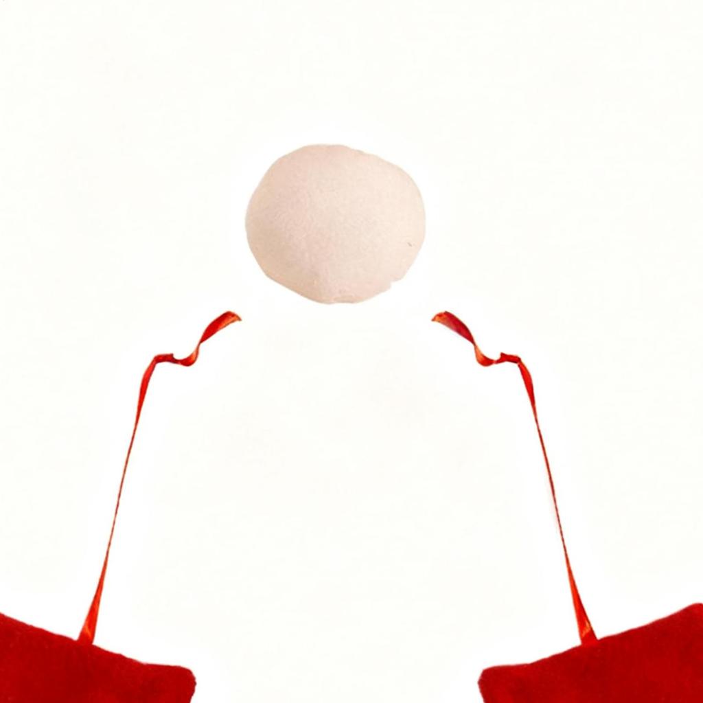 Santa Hat Tree Topper Plush Holiday Ornament Christmas Tree Top Decoration For Indoor Outdoor Party Gathering Winter Home Stage