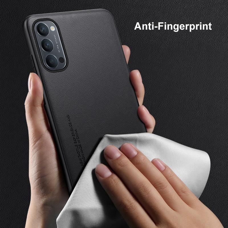 Luxury PU Leather Case For OPPO Reno 4 Pro 5G Back Cover Silicone Shockproof Full Protection Phone Case For OPPO Reno4 Pro 4Pro