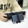 2in1 Desktop Stand for Steam Deck Game Console Holder Foldable Bracket with Power Bank Clip Gamepad Host Support Cradle