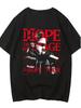 180g Pure Cotton Jhope's New "Stage Vision" Tour T-shirt Korean Style Loose Fit Suitable for Couples Pure Cotton Streetwear Top