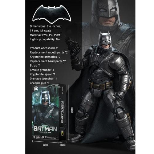 HiPlay Fondjoy Heavy Armor Batman DC1013 1/9 Scale Action Figure, Painted and Finished