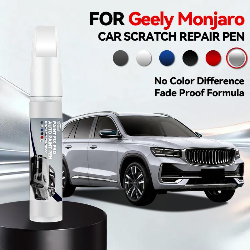 Pour Geely Monjaro 2022-2025 Stylo de Réparation de Peinture Retoucheur Anti-rayures Bricolage Accessoires Auto Noir Blanc Rouge Bleu Argent Gris Rouge