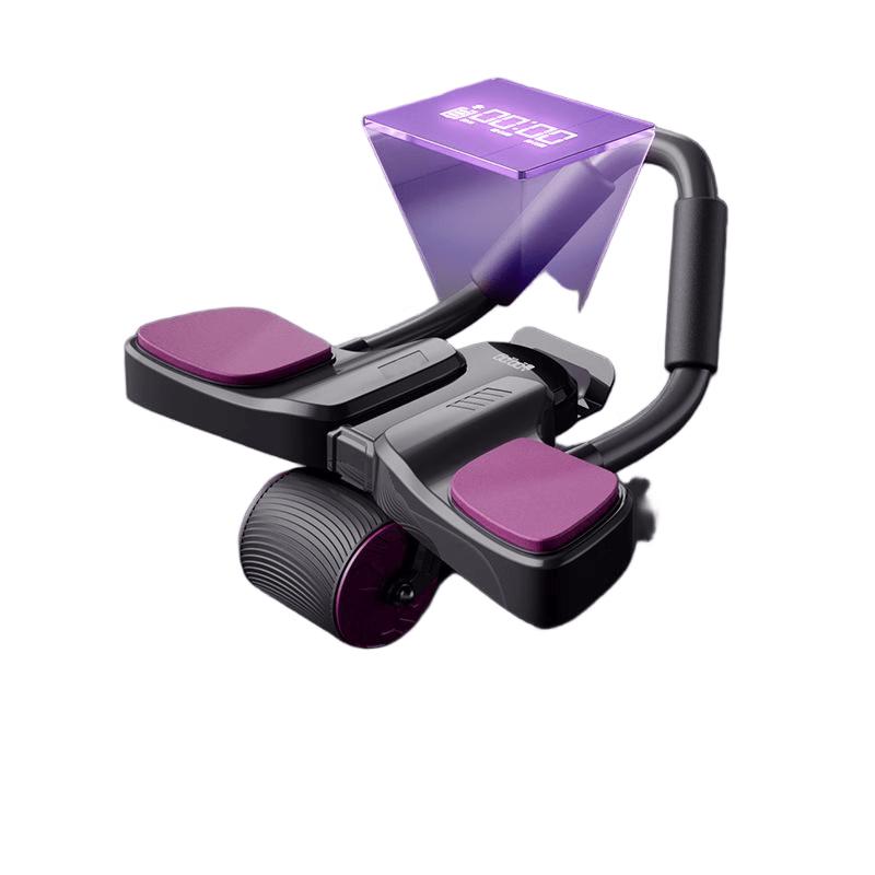 Automatic Rebound Ab Roller with Elbow Support