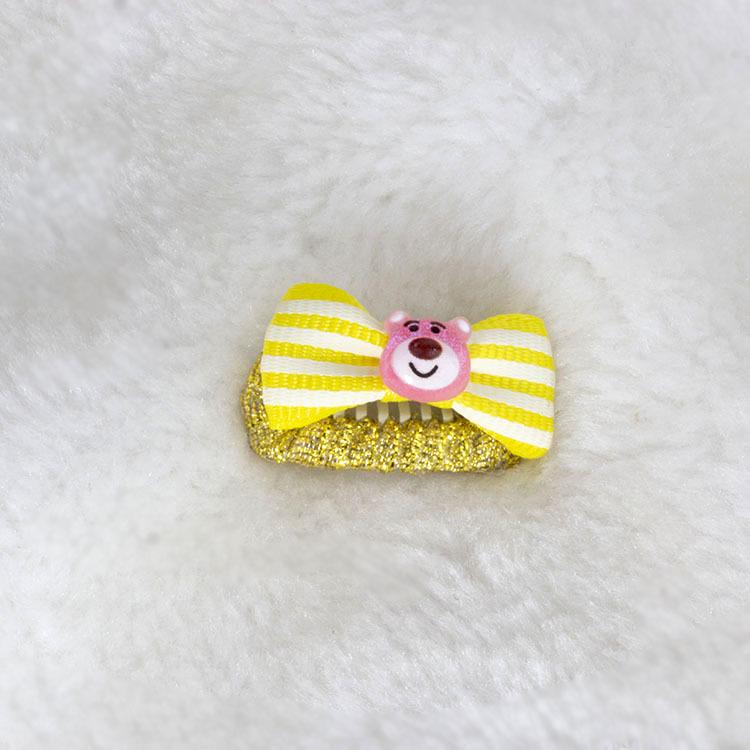 Bowknot Dog Hair Clip for Yorkshire Terrier, Teddy, Schnauzer, Maltese