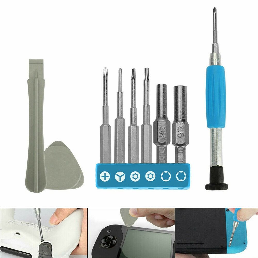 

Набор отверток из 10 шт./компл. для Nintendo Switch/NES/SNES/N64/New 3DS/Wii/Wii U/GBA Gamecube