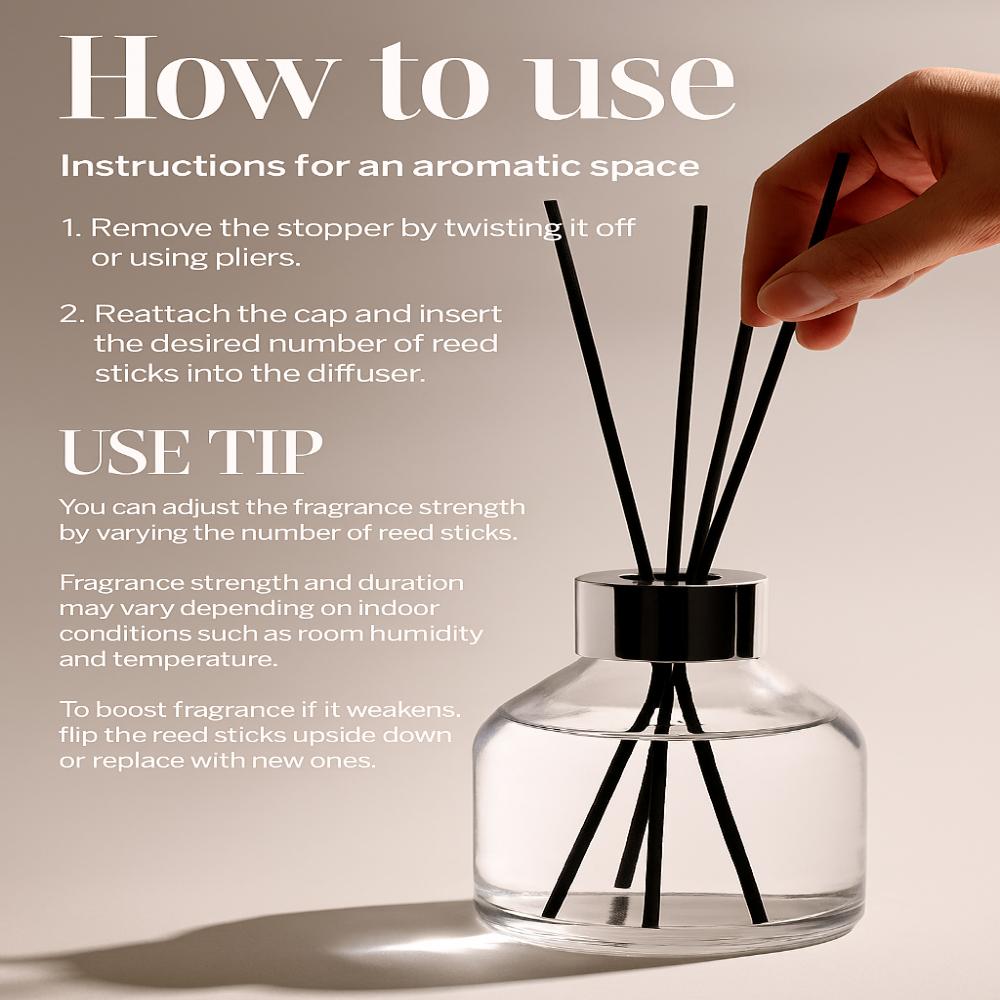 Bouquet Garni Perfume Diffuser – The Original "Soft Cotton" Scent (Fresh Linen & Clean Soap)