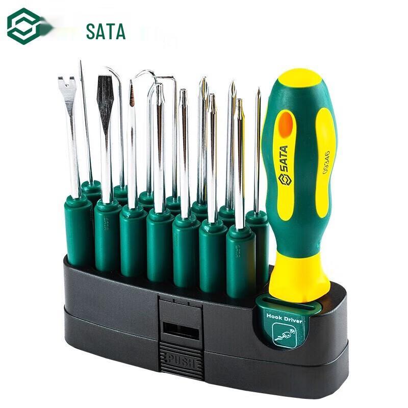 SATA 16-Piece Interchangeable Screwdriver Set