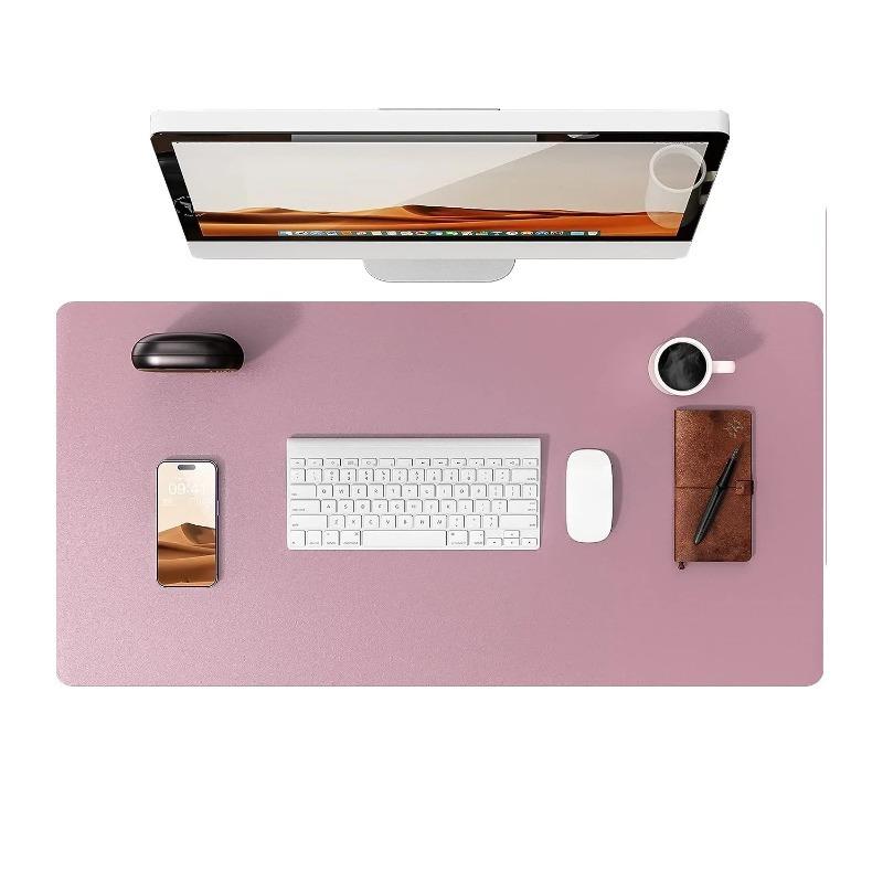 Solid Color Rubber Mouse Pad Office Gaming Desk Mat Non-Slip Laptop Computer Keyboard MicePad Mause Women Home Table Carpet