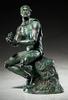 Figma The Thinker from The Table Museum, Non-scale ABS & PVC Pre-painted Action Figure, Third Resale