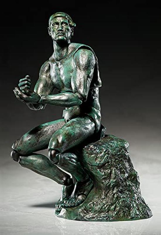 Figma The Thinker from The Table Museum, Non-scale ABS & PVC Pre-painted Action Figure, Third Resale