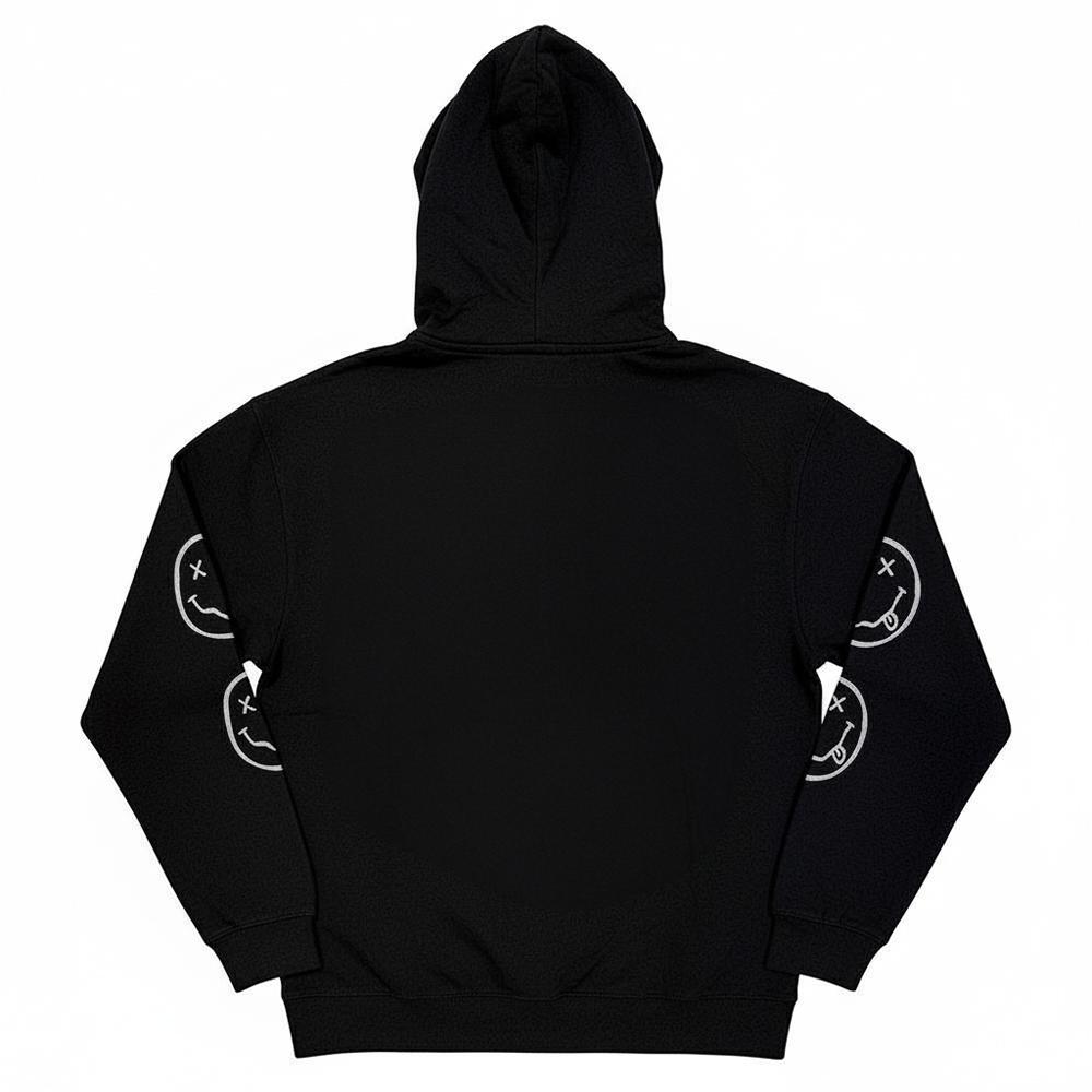 Nirvana Unisex Adult Happy Face Hoodie